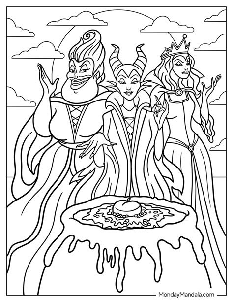 Maleficent Dragon Coloring Page