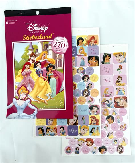 Disney-Inspired Disney Princess Stickers