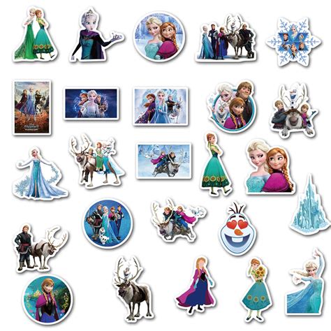 Disney-Inspired Frozen Stickers