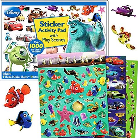 Disney-Inspired Pixar Stickers