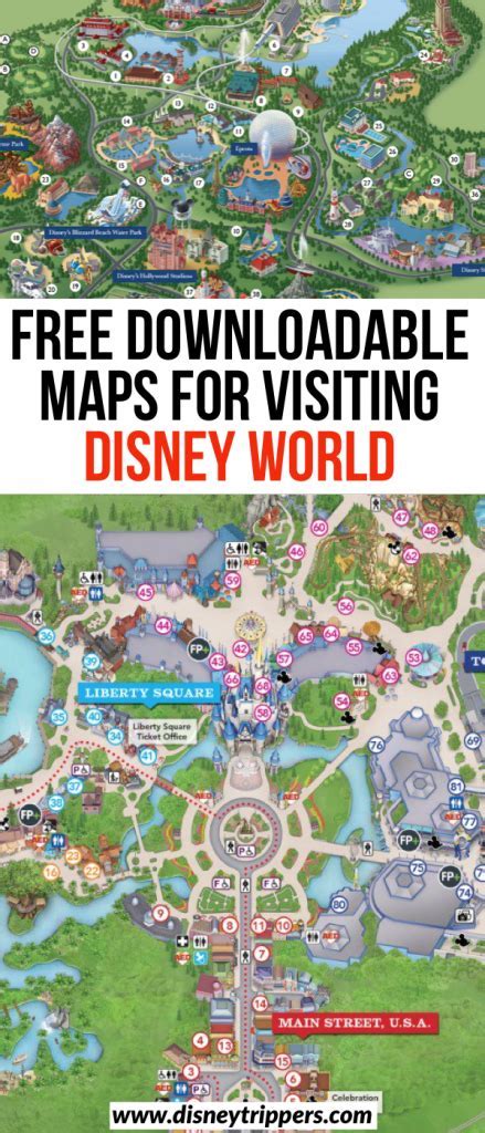 Personalized Disney Map Printable