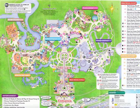 Disney Park Map