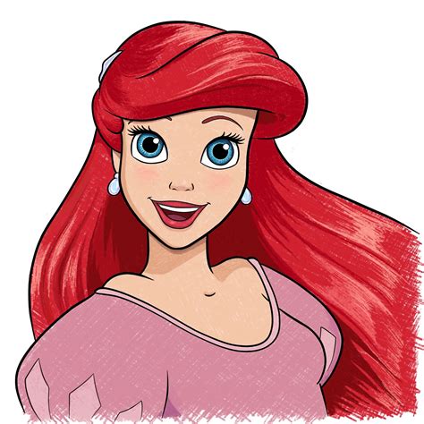 Disney Princess Ariel Invitation Template