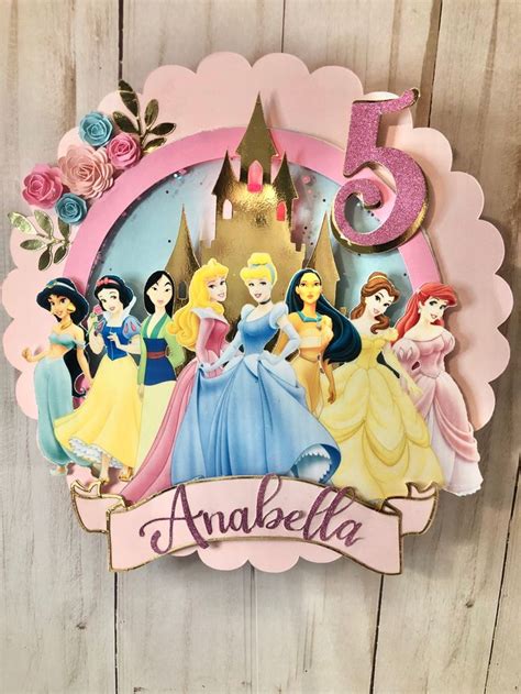 Disney Princess Cake Toppers