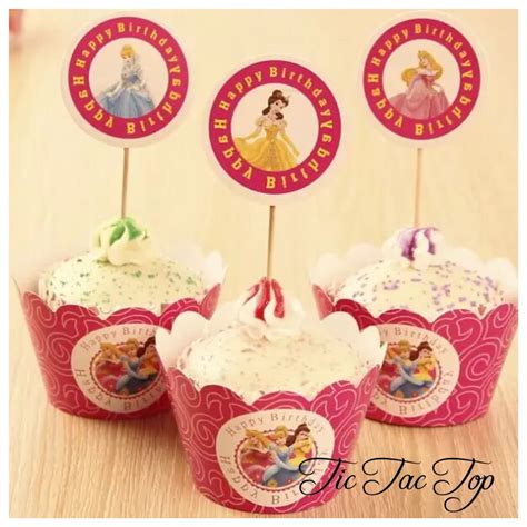 Disney Princess Cupcake Wrappers