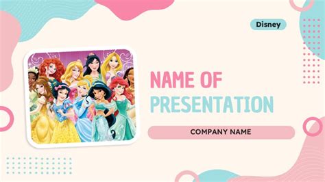 Disney Princess Powerpoint template