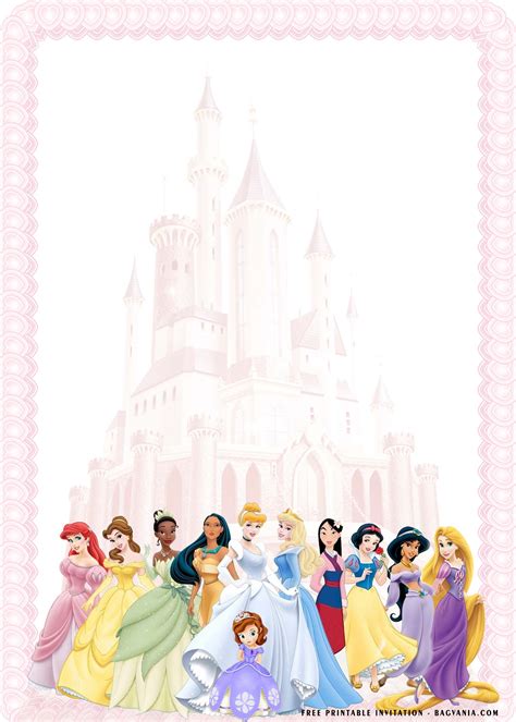 Disney Princess Templates Free