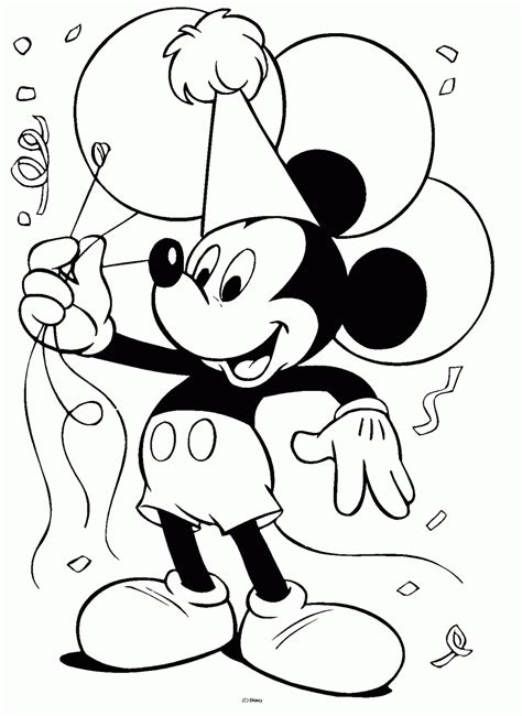 Free Disney Printable Coloring Pages