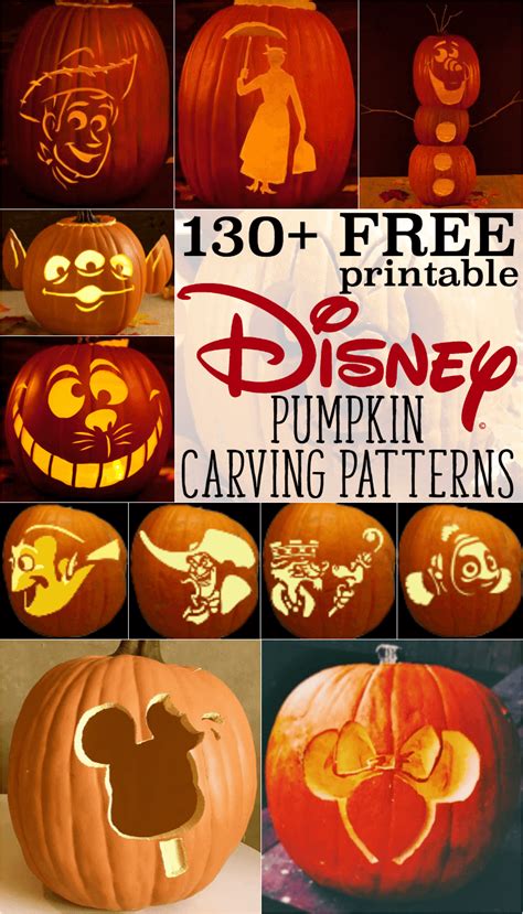 Disney Pumpkin Stencil Gallery 3