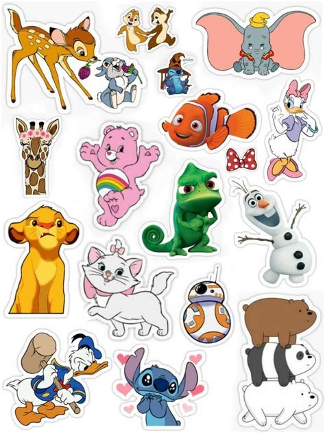 Disney Stickers Printable The Jungle Book