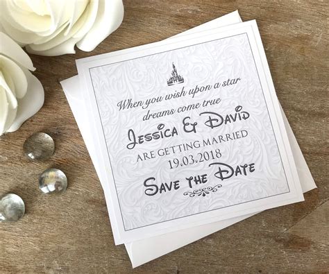 Disney Wedding Invitation Wording