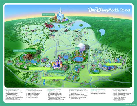 Disney World Maps Guide