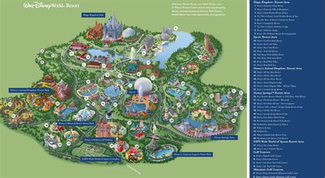 Disney World Maps