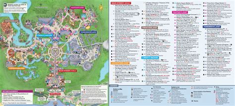 Disney World Park Hours Map