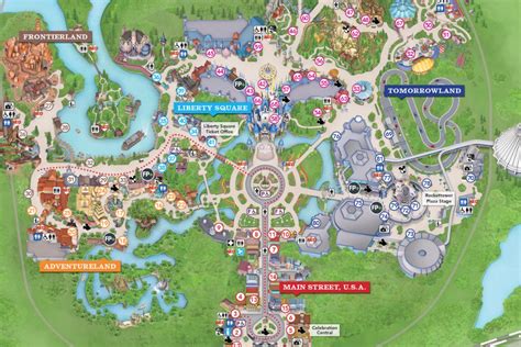 Disney World Shopping Map