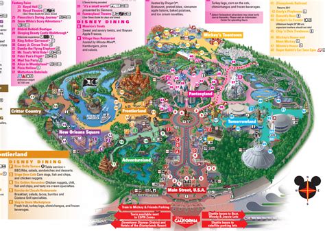 Disneyland Map Image 9