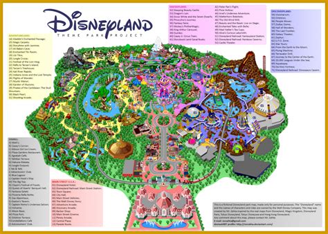 Disneyland Map Tips