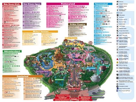 Disneyland Maps Printable