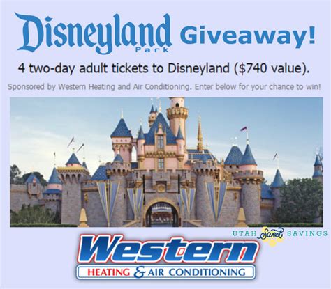 Disneyland Ticket Giveaways 4