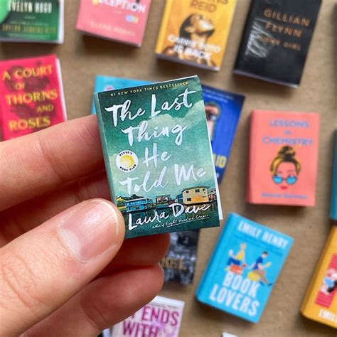 Displaying Your Miniature Book Cover Printables