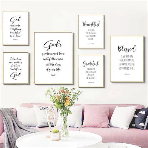 Displaying Your Printable Bible Verse Wall Art