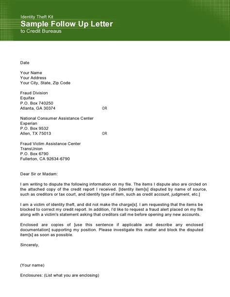 Dispute letter example for consumers