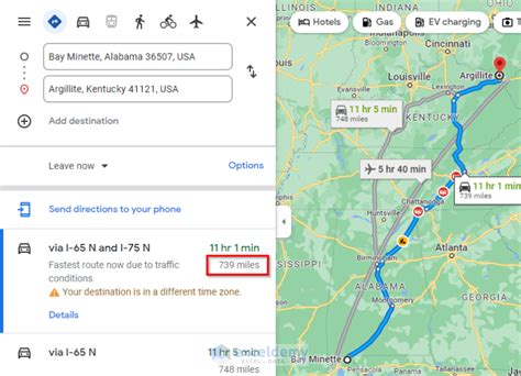 Distance Between Zip Codes Example 3