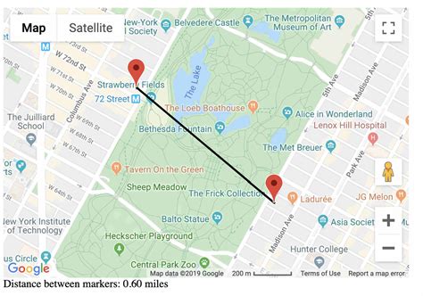 Understanding distance calculation