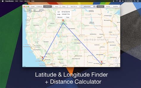 Distance calculator app