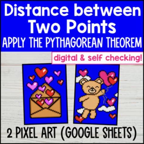 Distance formula in Google Sheets