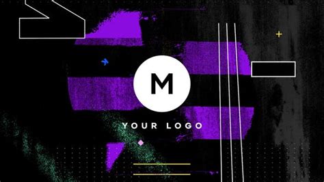 Distortion Logo Template by MotionArray