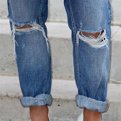 Distressed Jeans