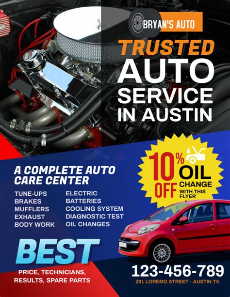 How to Distribute Your Auto Repair Shop Flyer