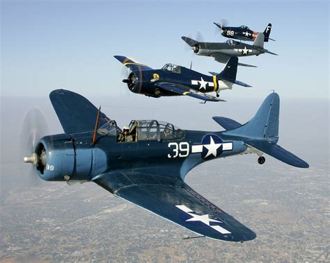 Dive bombers of WW2 American