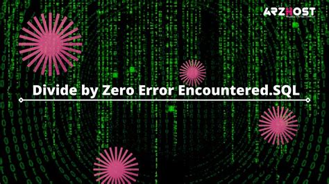 Divide by Zero Error Encountered