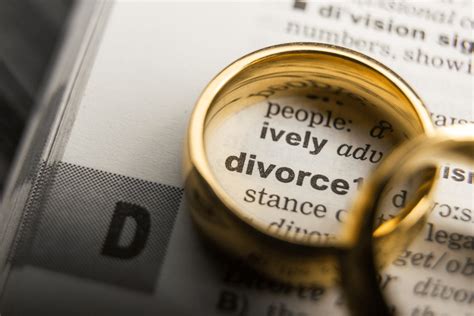 Divorce and separation concept