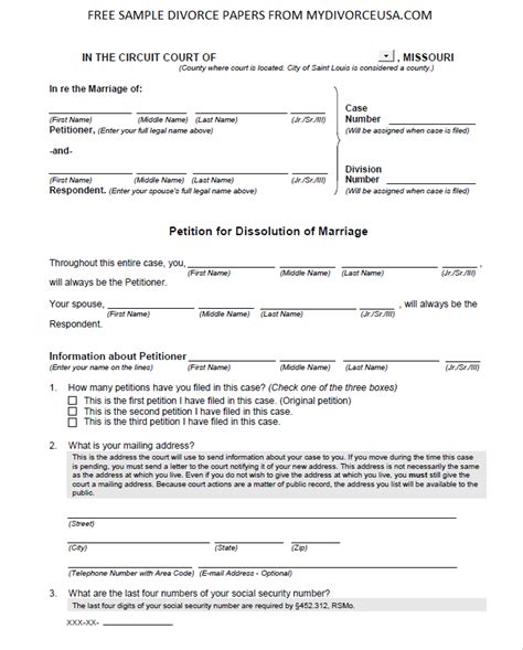 Divorce Forms NY