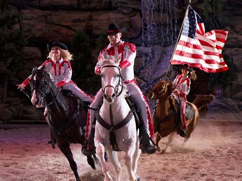 Dixie Stampede horse riding