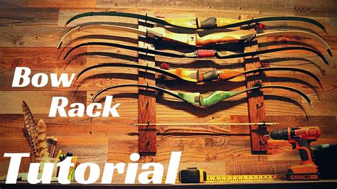 DIY Archery Bow Rack