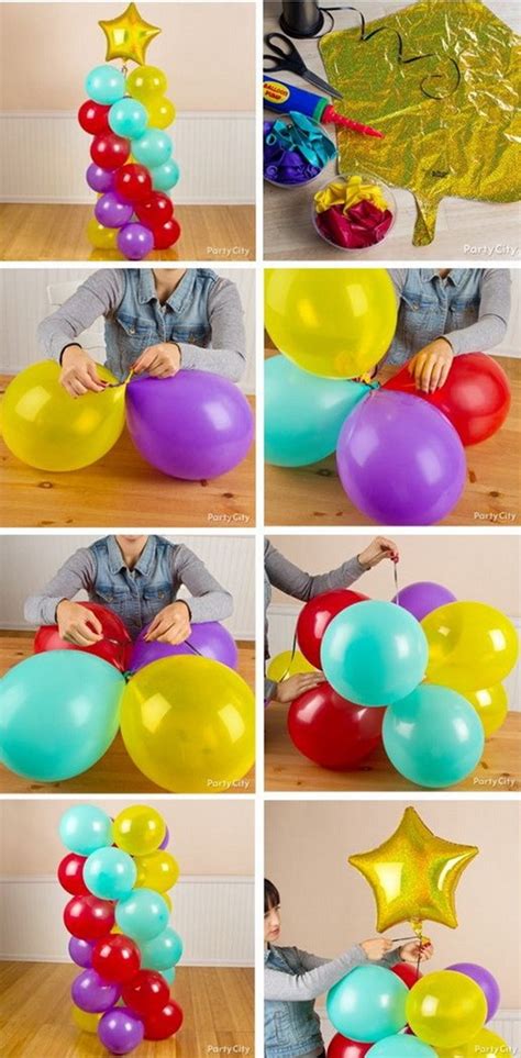 DIY balloon decorations