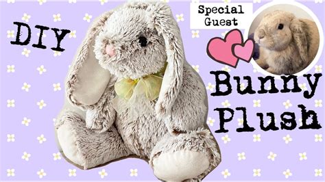 DIY Bunny Plush Ideas