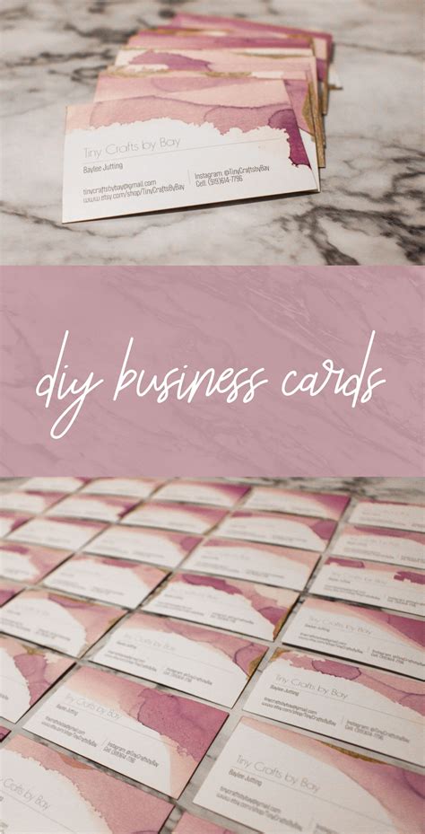 DIY Business Cards