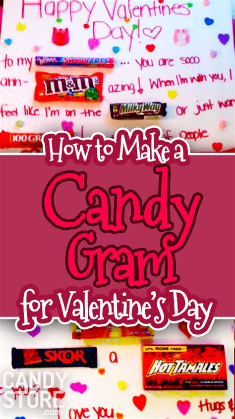 DIY Candy Grams Example