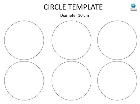 DIY Circle Template For Crafting