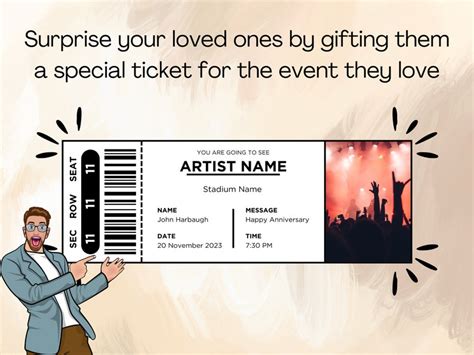 DIY Concert Tickets