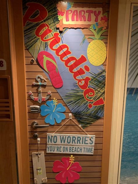 DIY cruise door decorations