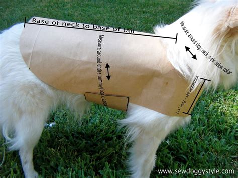 DIY Dog Coat Pattern