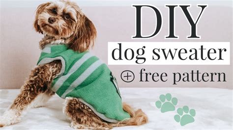 DIY Dog Sweater Pattern