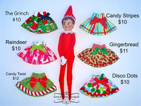 DIY Elf on the Shelf clothes patterns