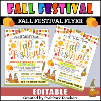 DIY Fall Festival Invitation